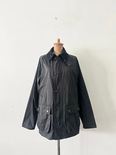 【美品】Babour　SL BEDALE CASUAL ビデイル スリムフィット ピーチスキン ノンワックス　サイズ38 画像1