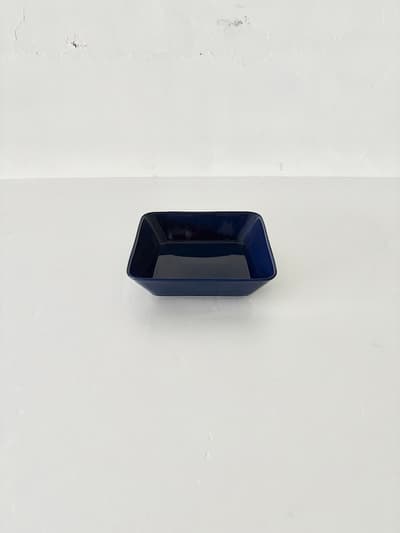 【北欧】iittala　Teema　スクエアプレート　16・16　ネイビー　１ 画像1