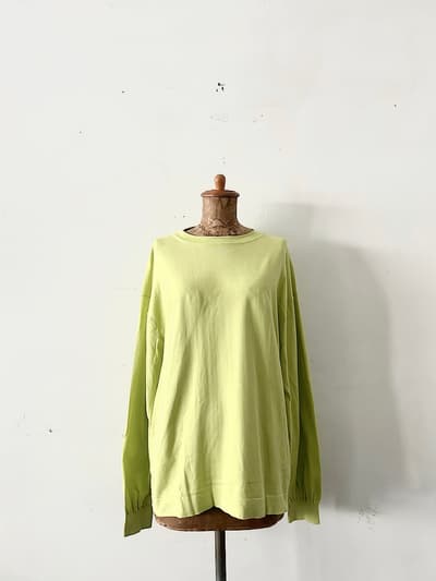 【美品】RYE TENDER　MERCER LONG TEE　NEON  画像1