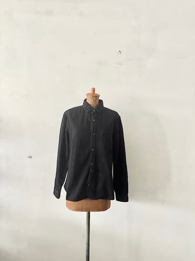 nestRobe　CONFECT　起毛　コットンシャツ　黒　サイズ3 　 画像1