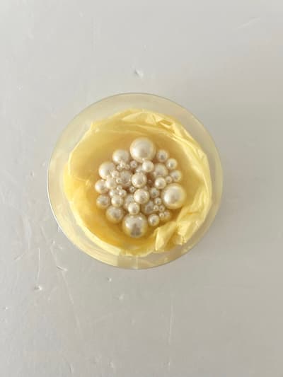 【美品】mina perhonen　bubble　ブローチ　white　 画像1
