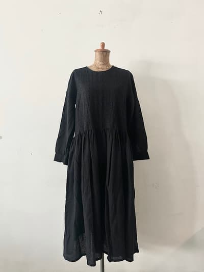 maison de soil　ウール刺繍ワンピース　サイズ1 画像1