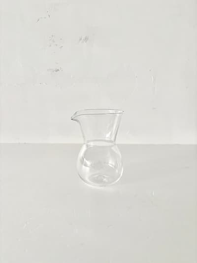 【美品】奥平明子　吹きガラス　ピッチャー 画像1
