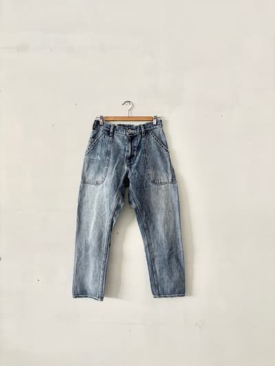 VENT BLANC　DENIM ベイカーパンツ　サイズ1 画像1