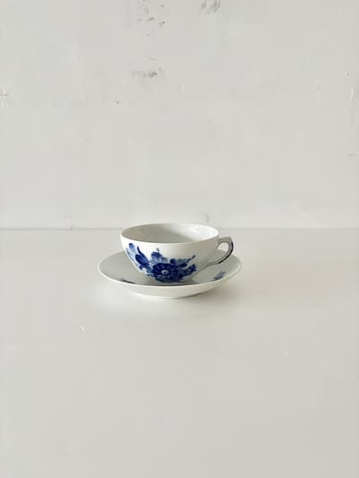 【北欧】Royal Copenhagen　Blue Flower ブルーフラワー　C&S　 画像1
