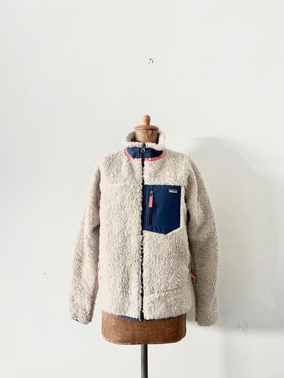 【美品】PATAGONIA　Kid's Classic Retro-X キッズ レトロX フリース ジャケット  XXL 画像1