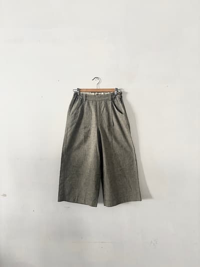 PAL’LAS PALACE　千鳥柄　ワイドパンツ　サイズ2 画像1