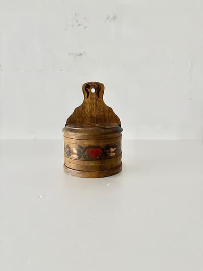 【クラフト】ケルンテン　木製　小物入れ　壁掛け　絵付け　 画像1