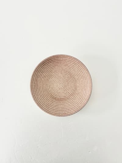 【北欧】美品　旧ロゴ　廃盤色　 ARABIA 24h Avec アベックプレート 21cm 　ブラウン 画像1