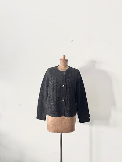 Odour　Crochet Cardigan　鍵針編みカーディガン 画像1