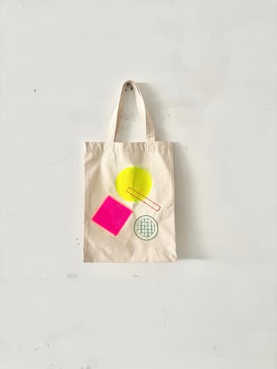 【美品】MeinSchatz　バッグ　コットン　東欧  画像1