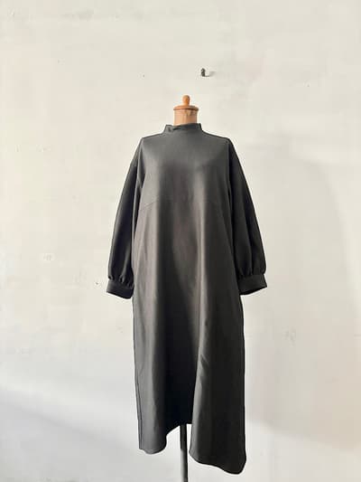 【未使用】FLORENT　High neck Dress　グレー　サイズ00　　 画像1