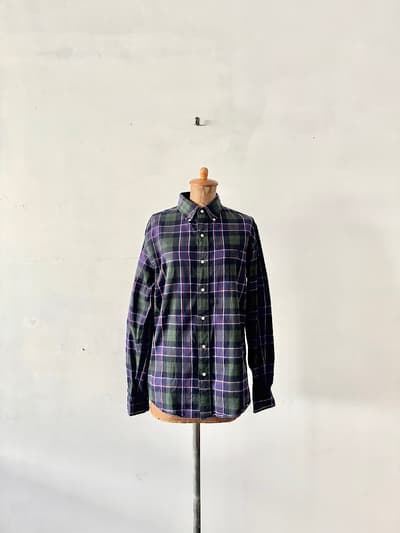 Gymphlex　チェックシャツ　サイズL　コットン　　 画像1