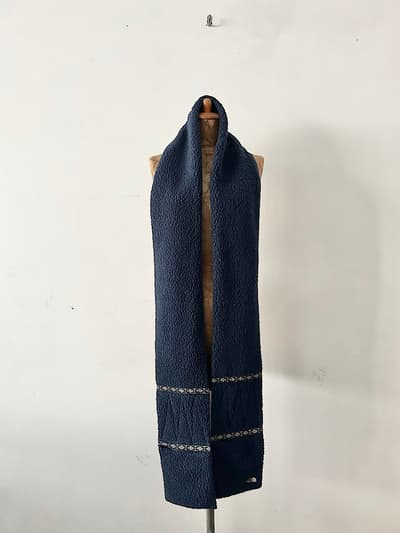 THE NORTH FACE　PURPLE LABEL　POLARTEC FIELD MUFFLER 　ボアマフラー　ネイビー　 画像1
