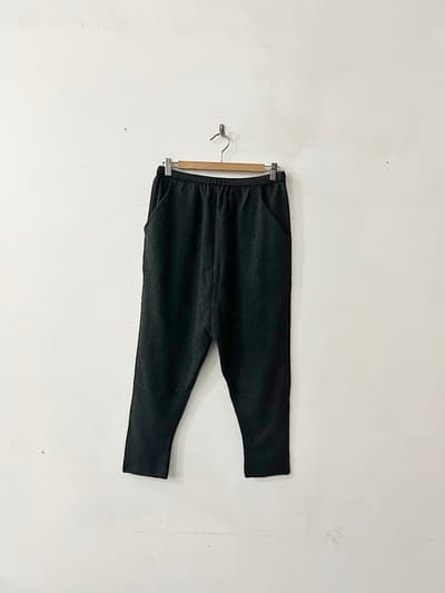 【美品】evameva　カシミヤサルエルニットパンツ　サイズ1　　 画像1