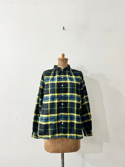 【美品】DanaFaneuil　チェックシャツ　サイズ2   画像1