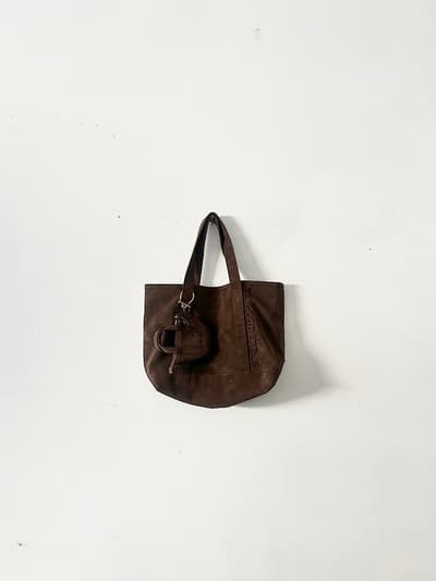 【美品】YA　GOOD IDEAS GOOD　NEWS　BIG&MINI　TOTE M バッグ 画像1