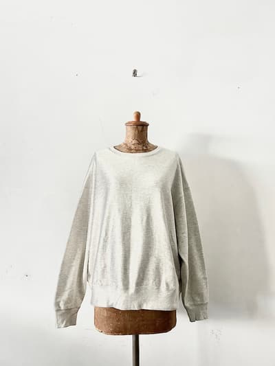 URBAN RESEARCH DOORS　スウェットクルーネックプルオーバー 画像1