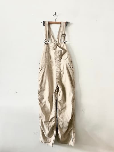 【美品】TOUJOURS　コーデュロイ　オーバーオール　サイズ2　ベージュ 画像1