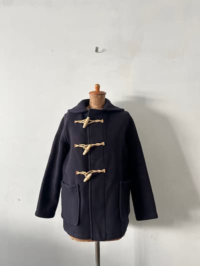 【英国製】　GLOVERALL　ダッフルコート　xxs 画像1