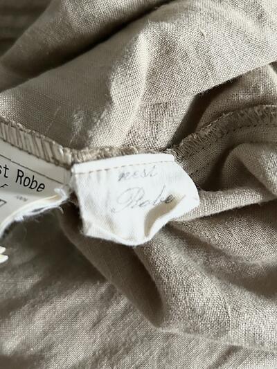 nest Robe リネン 2way スタンドカラー ワンピース 画像9