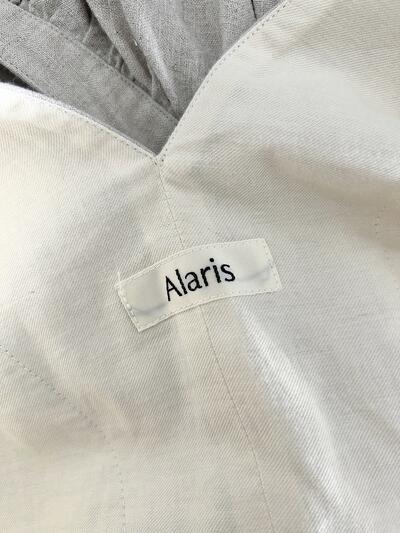 【美品】Alaris スクイードエプロンワンピース　リネン 画像9
