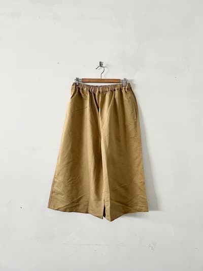【未使用】maison de soil リネンコットン ワイド イージーパンツ 画像1