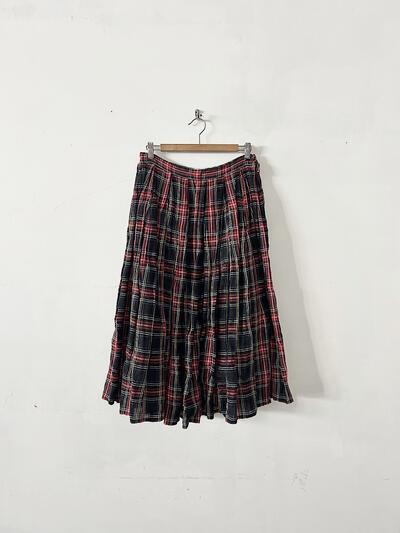 【美品】オールドマンズテーラー　タータンチェック スカート 画像2