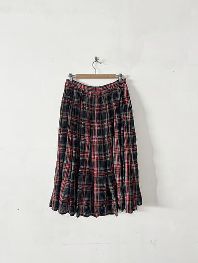 【美品】オールドマンズテーラー　タータンチェック スカート 画像5