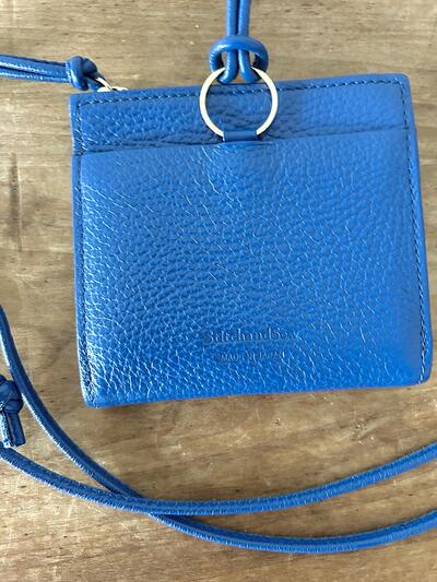 【美品】StitchandSew   コインケース　ストラップ付き 画像2