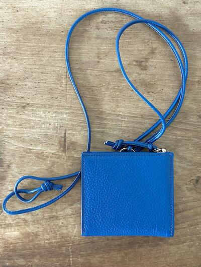 【美品】StitchandSew   コインケース　ストラップ付き 画像4