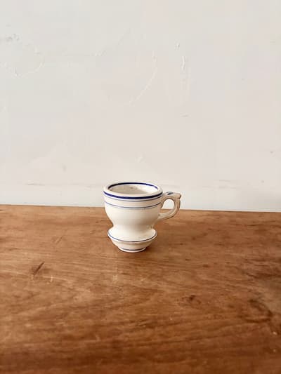 フランスアンティーク ショワジールロワ ブリュロカップ 19世紀 陶器 画像1