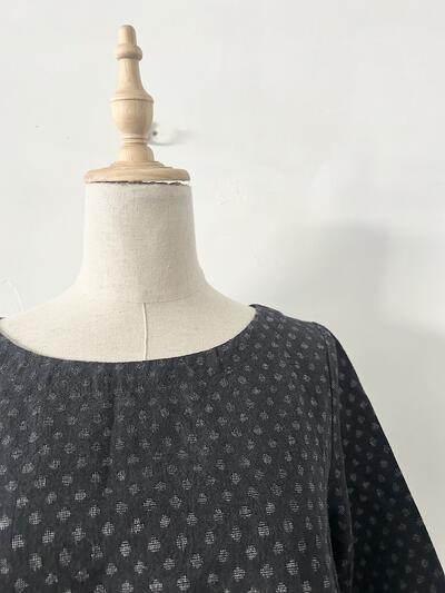 【美品】nest Robe ドットプルオーバーブラウス 画像3