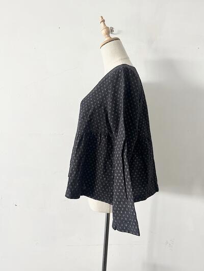 【美品】nest Robe ドットプルオーバーブラウス 画像6