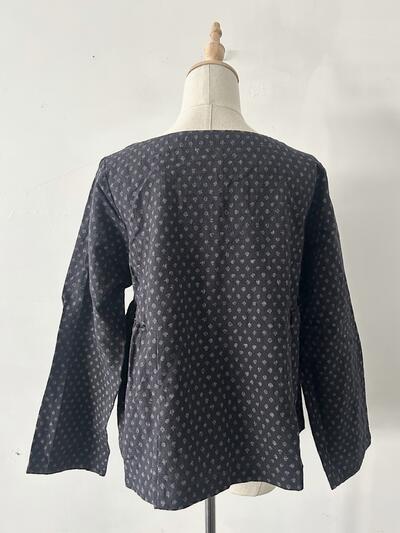 【美品】nest Robe ドットプルオーバーブラウス 画像7