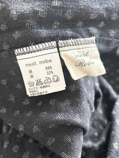 【美品】nest Robe ドットプルオーバーブラウス 画像9