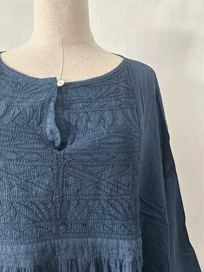 【未使用】TOUJOURS   刺繍チュニック 画像3