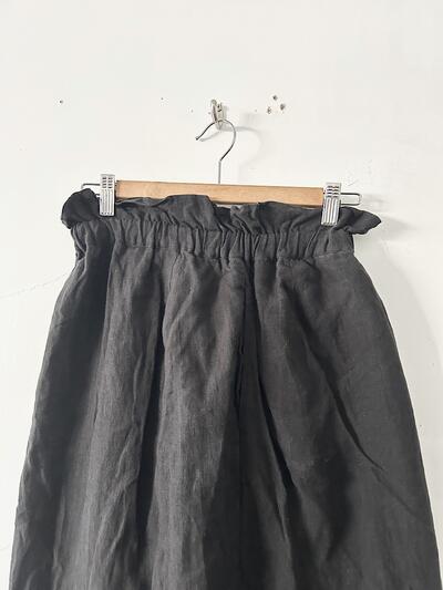 【美品】Calen h リネンラップスカート 画像2