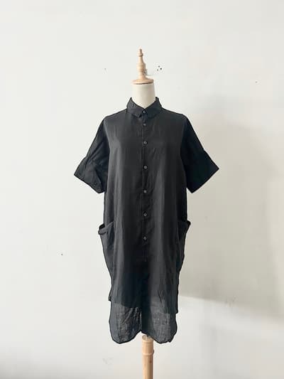 【美品】Veritecoeur シャツワンピース VC-1904 画像1