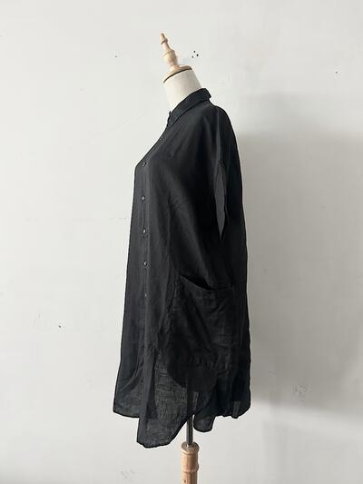 【美品】Veritecoeur シャツワンピース VC-1904 画像4