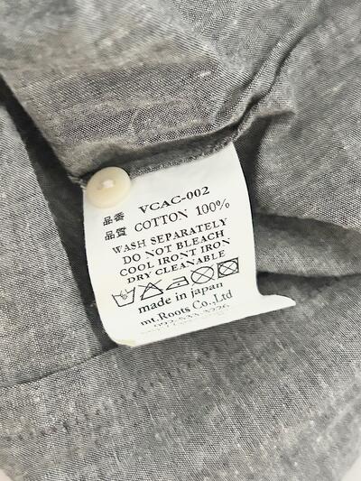 【美品】Veritecoeur ギャザーシャツワンピース VCAC-002 画像8