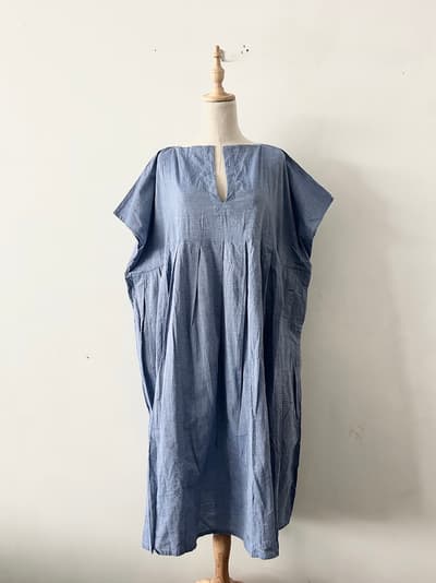 【未使用】Veritecoeur シャンブレーワンピース VC-778 画像1