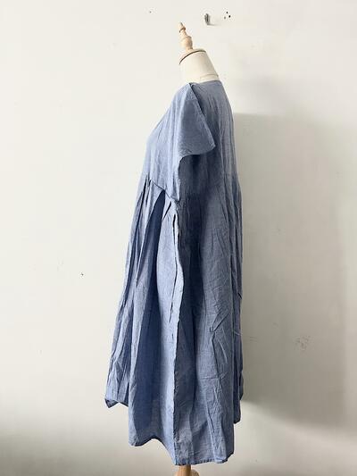 【未使用】Veritecoeur シャンブレーワンピース VC-778 画像4