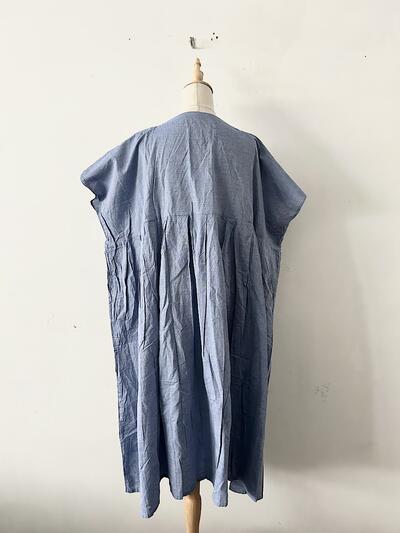 【未使用】Veritecoeur シャンブレーワンピース VC-778 画像5