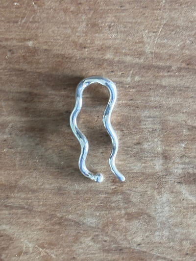 【美品】eat.　wavy ear cuff　 画像2