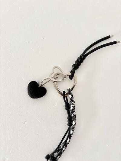 【美品】Balmy days バーミーデイズ ハートチャーム キーホルダー 韓国 画像2
