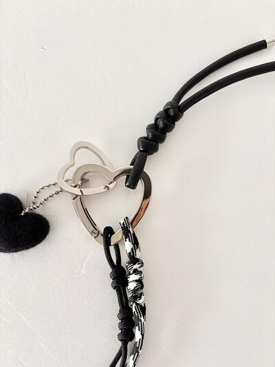 【美品】Balmy days バーミーデイズ ハートチャーム キーホルダー 韓国 画像5