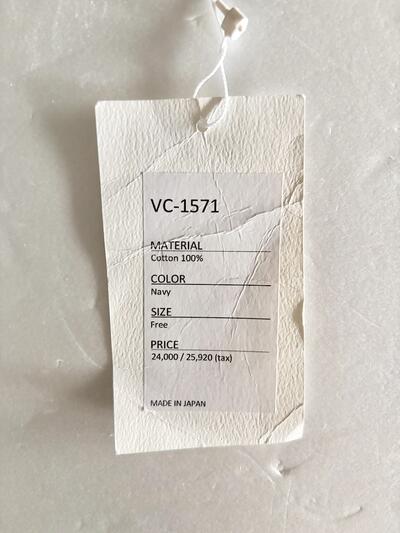 【Veritecoeur】コットンサロペットパンツ / VC-1571　ネイビー 画像7