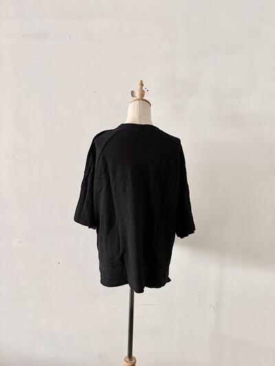 【美品】harmonie  裏毛 ラグランスリーブ ワイドプルオーバー 画像5