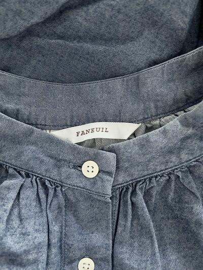 【美品】FANEUIL バンドカラーシャツ 画像7